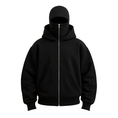 Ski Mask Zip Hoodie | Unisex