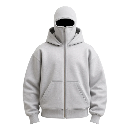 Ski Mask Zip Hoodie | Unisex