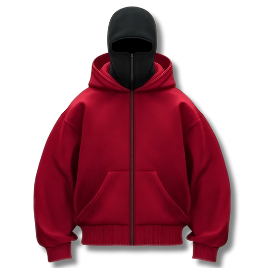Ski Mask Zip Hoodie | Unisex
